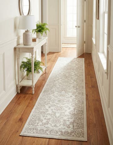 Ivory Charlotte Runner Rug
