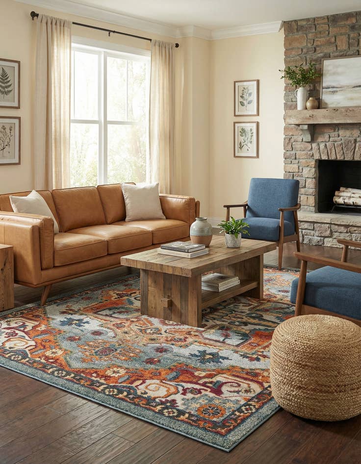 Detail image of 8' x 10' Isabella Rug