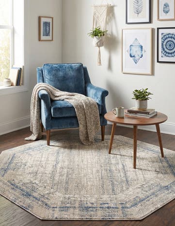 5' 3 x 5' 3 Deepa Octagon Rug