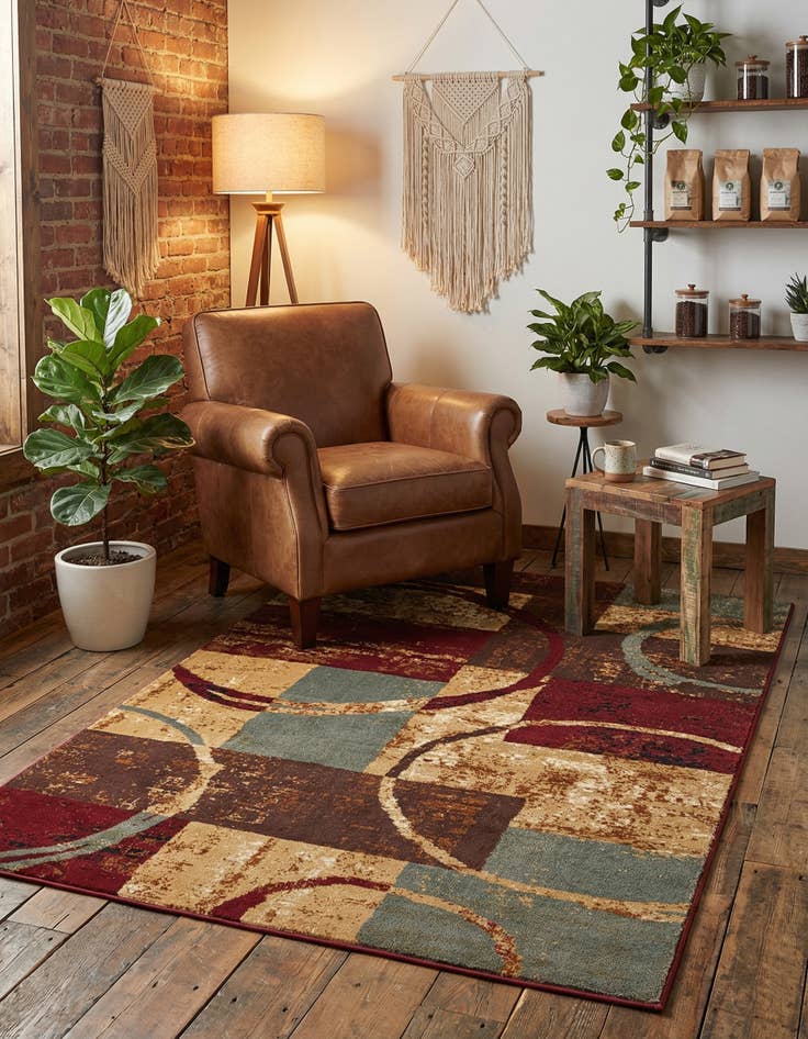 Detail image of  4' x 6' Cafe Rug