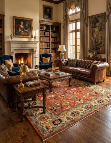 6' 1 x 8' Sara Wool Rug