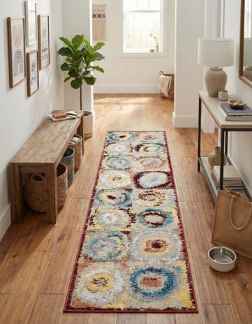 2' x 8' Kamala Washable Runner Rug