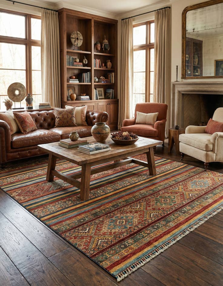 Detail image of 6' 9 x 9' 10 Ariana Rug