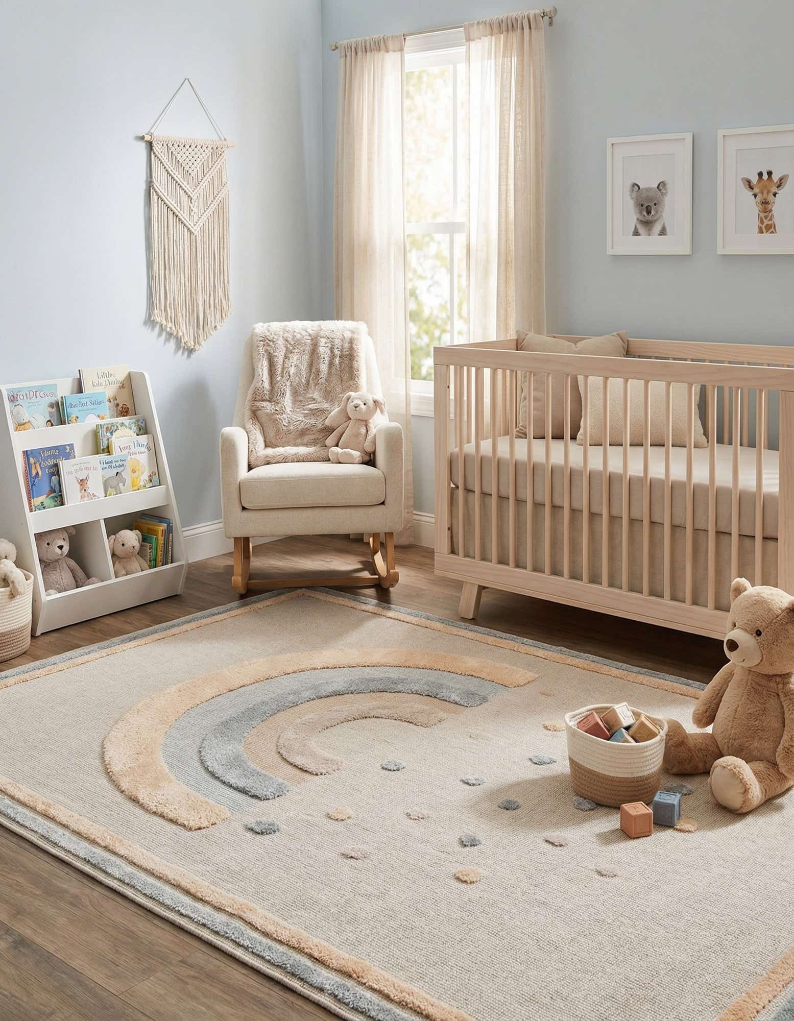 6' x 9' Whimsy Kids Rug