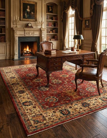 6' 9 x 9' 9 Ariana Ziegler Wool Rug