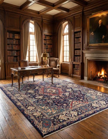 9' 6 x 12' 6 Kashmar Wool Rug