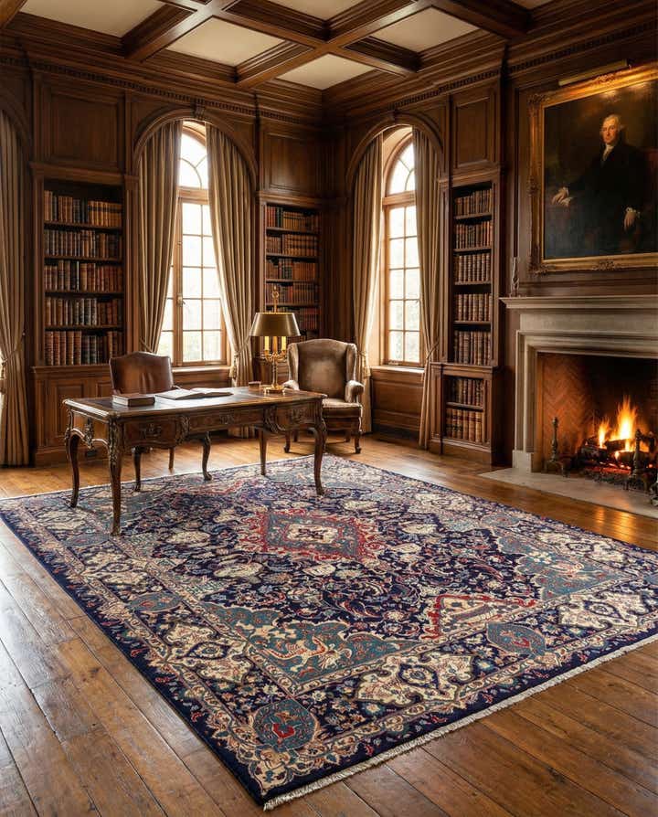 9' 6 x 12' 6 Kashmar Wool Rug