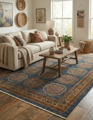 10' 8 x 16' 5 Kashkuli Gabbeh Rug