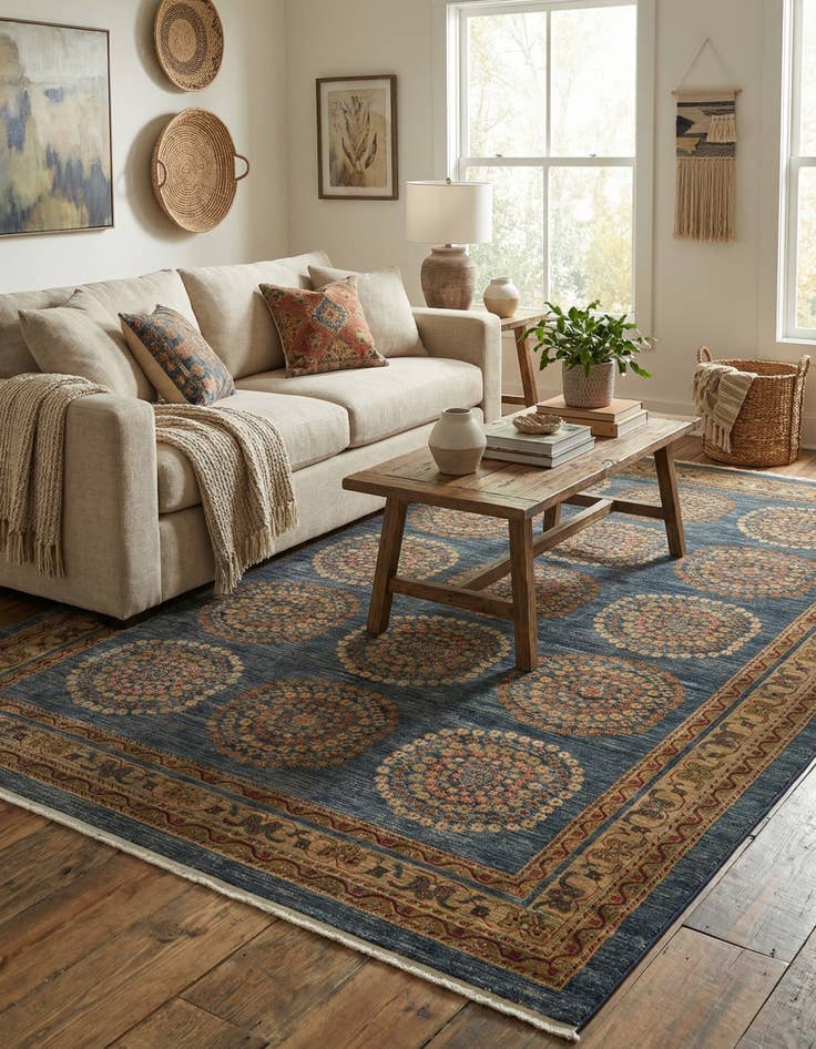 Detail image of 10' 6 x 16' 5 Kashkuli Gabbeh Rug