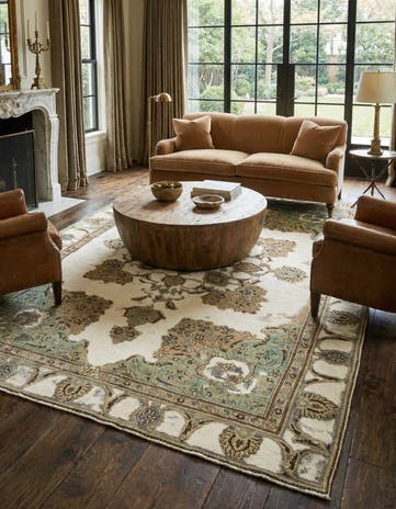 7' 5 x 10' 8 Hand Knotted Vintage Royal Persian Wool Rug
