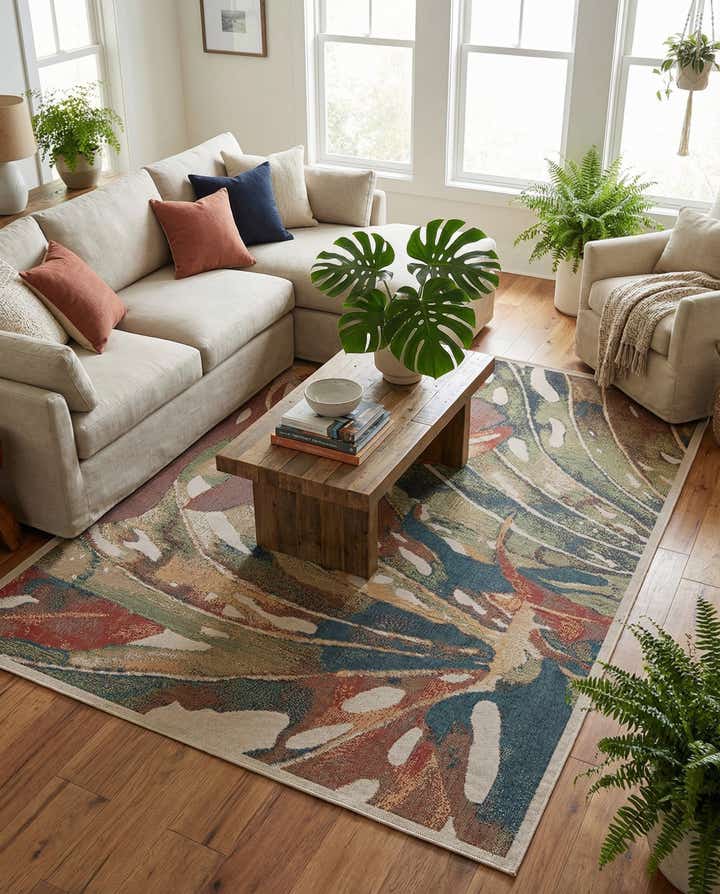 9' x 12' Easy-Clean Baja Indoor / Outdoor Rug