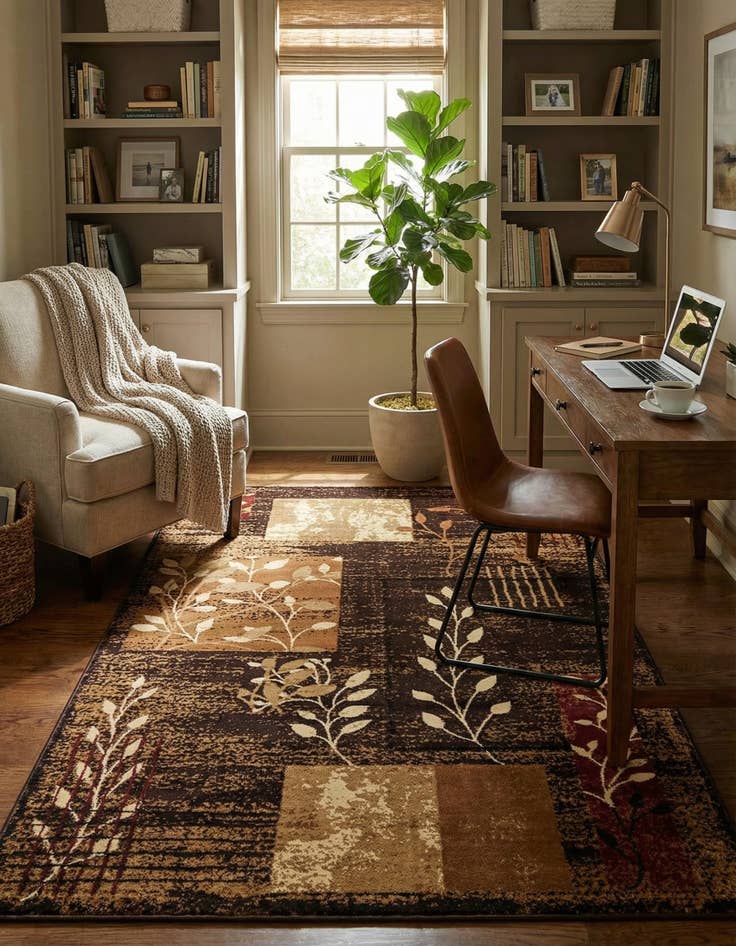 Detail image of 5' 3 x 8' Cafe Rug