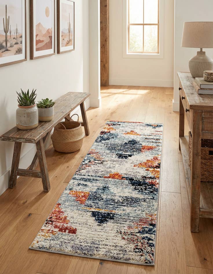 Detail image of 2' x 6' Tucson Runner Rug