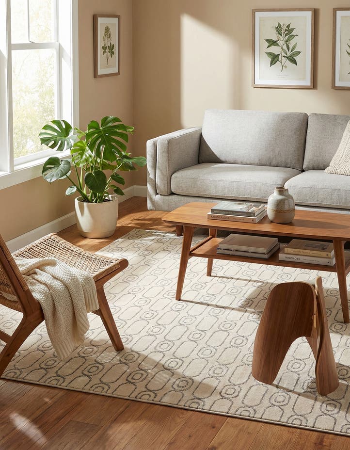 7' 10 x 7' 10 Vogue Geo Square Rug