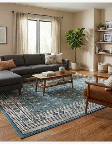 7' 10 x 10' Nain Design Rug