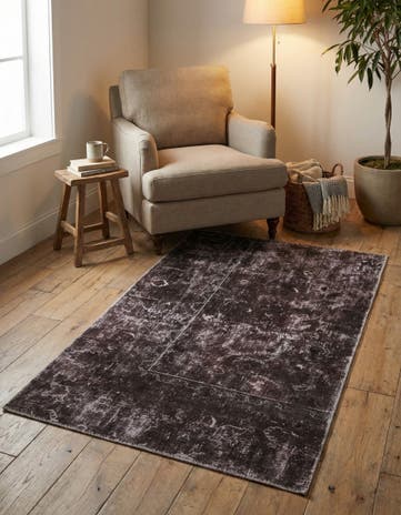 2' 10 x 4' 2 Hand Knotted Ultra Vintage Persian Wool Rug