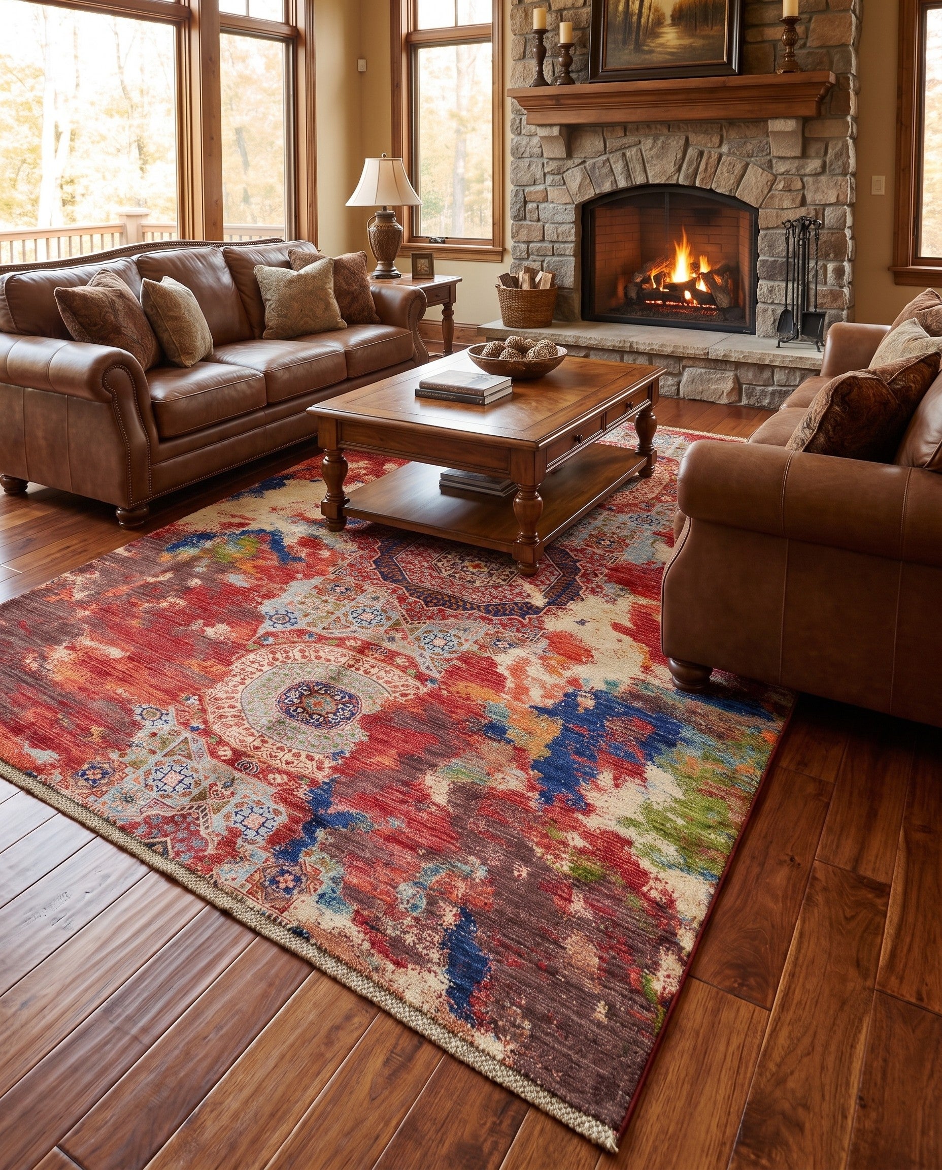 5' 10 x 7' 11 Hand Knotted Mamluk Ziegler Rug
