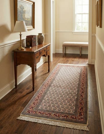 3' 1 x 5' 4 Hand Knotted Mir Wool Rug