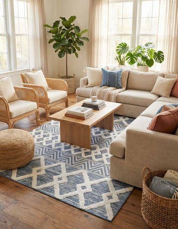 6' 4 x 9' Sabrina Soto Casa Valencia Rug
