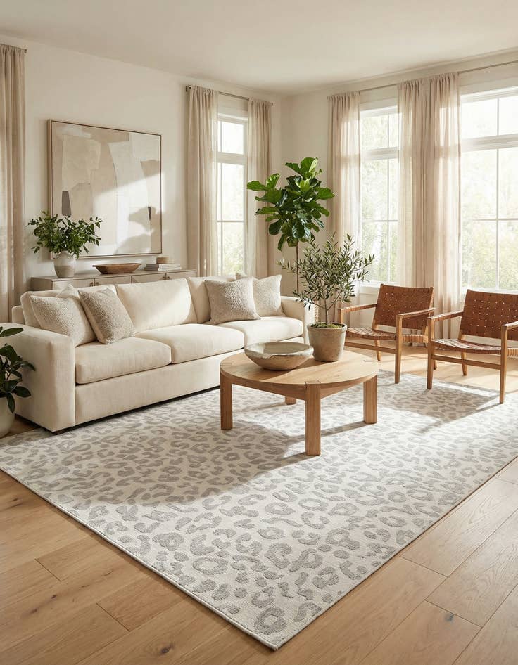 Detail image of  10' x 14'  Washable Safari Indoor / Outdoor Rug