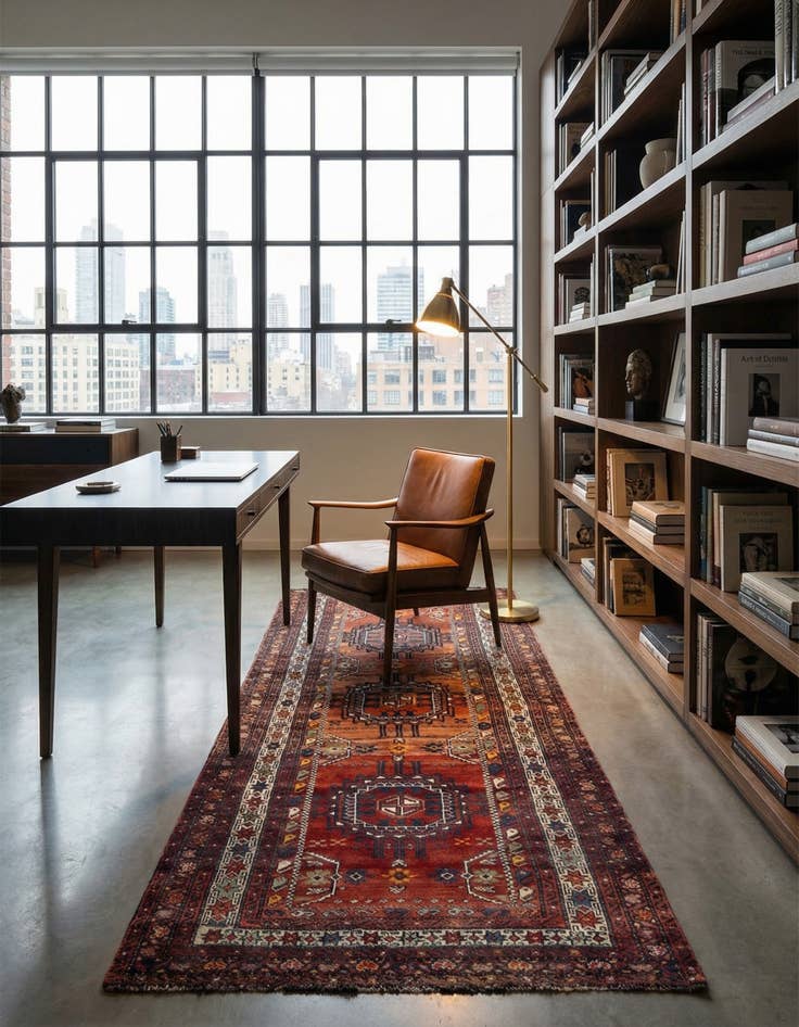 Detail image of 3' 6 x 7' 6 Torkman Rug