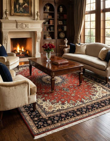 8' 3 x 11' 4 Tabriz Rug