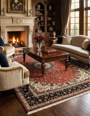 8' 3 x 11' 4 Tabriz Rug