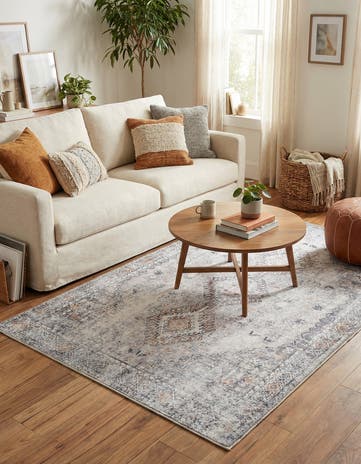 Ivory and Beige Yara Rug