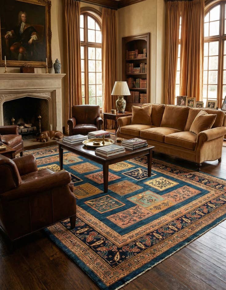 Detail image of 6' 9 x 10' 4 Kashkuli Rug