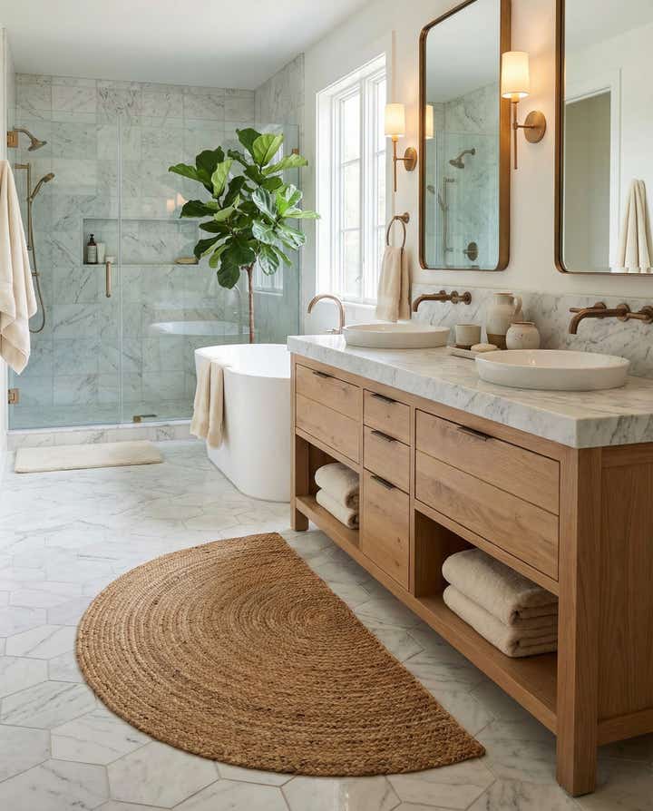 3' 1 x 6' 1 Handmade Braided Jute Hearth Rug