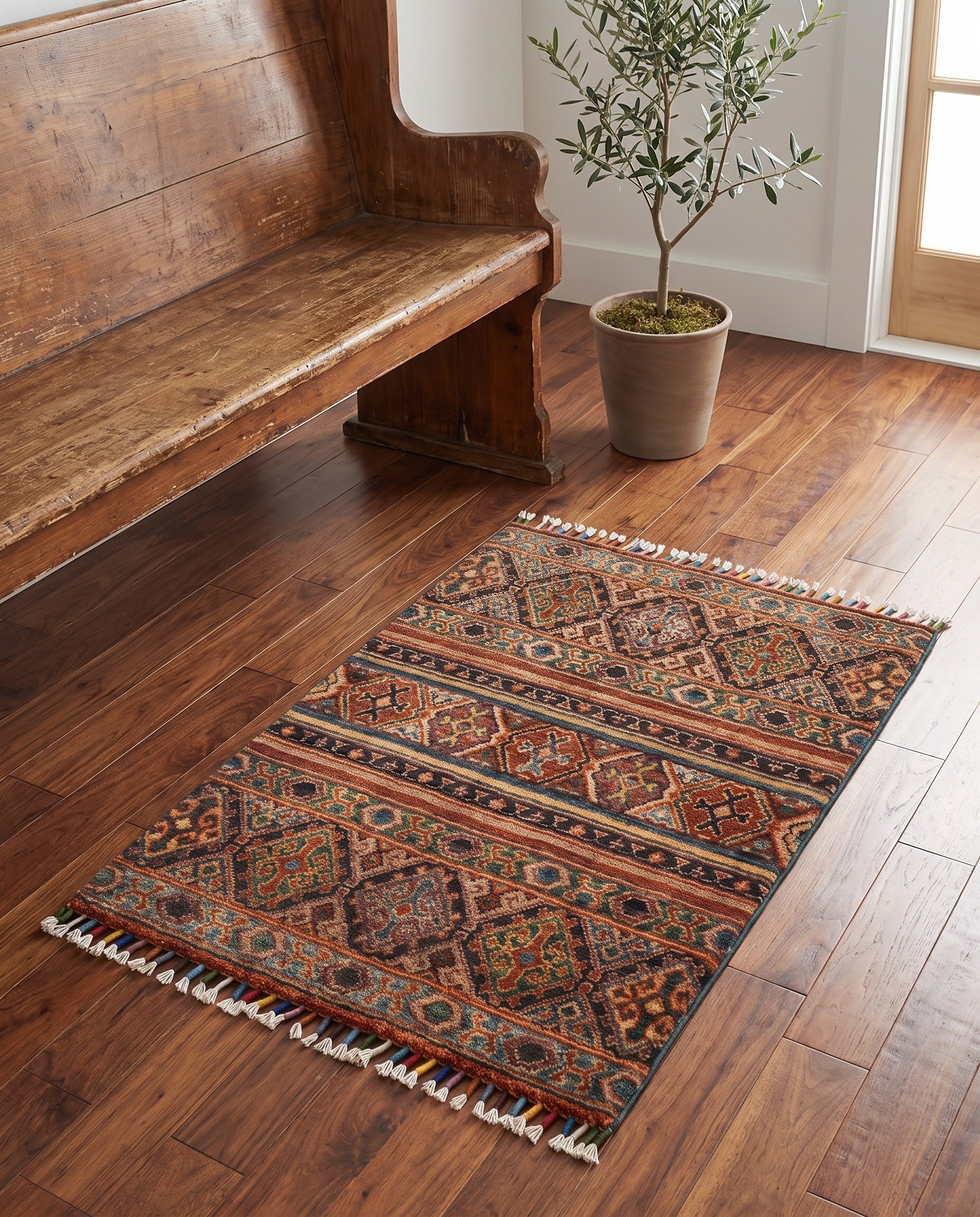 2' x 2' 11 Hand Knotted Ariana Ziegler Rug