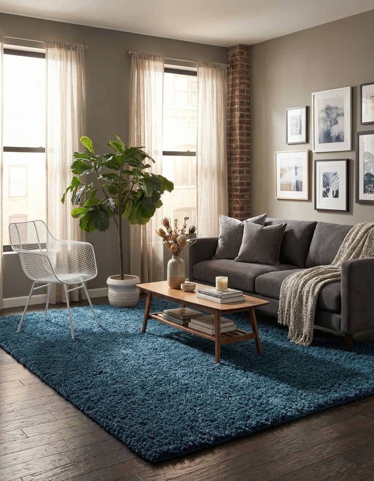 Detail image of  10' x 13' Everyday Shag Rug