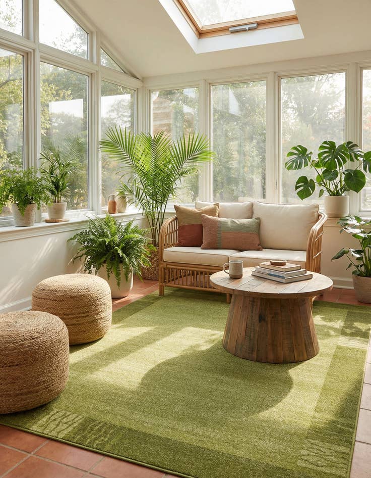 Detail image of  6' x 9' Angelica Rug