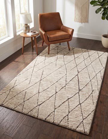 4' 1 x 6' 1 Atlas Moroccan Wool Rug