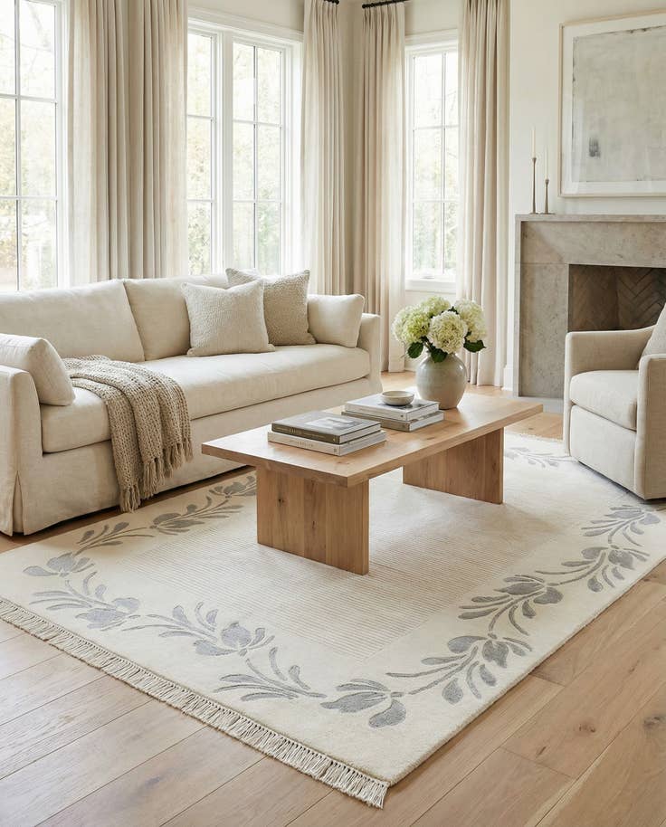 Detail image of 3' 11 x 6' Darya Rug