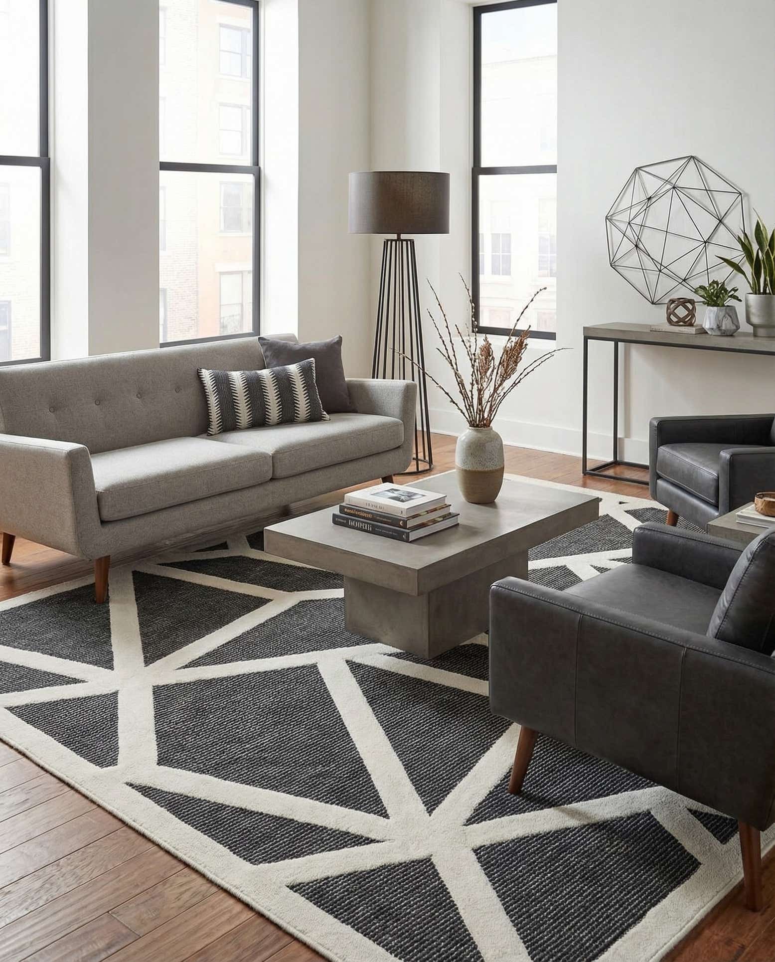 9' x 12' Prismatic Rug