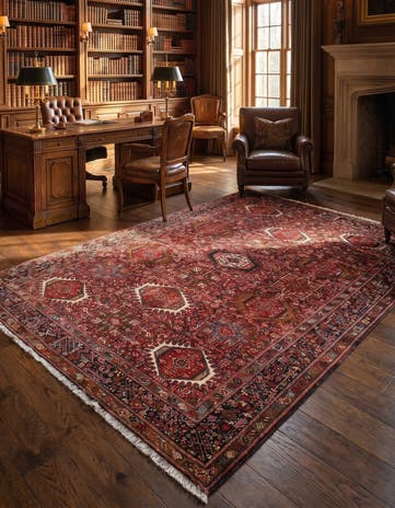 7' 9 x 10' 11 Gharajeh Rug