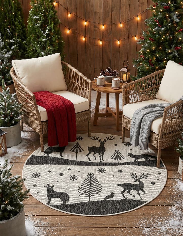 3' x 3' Easy-Clean Holiday Indoor / Outdoo...