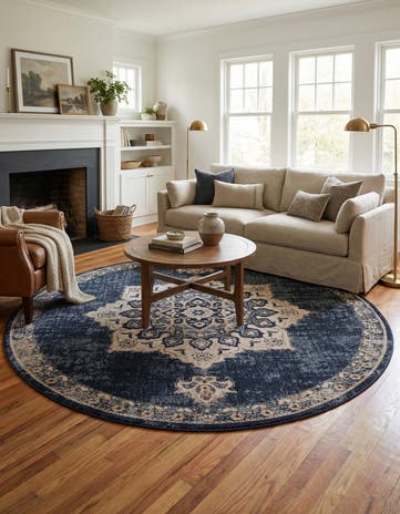 8' x 8' Arcadia Round Rug
