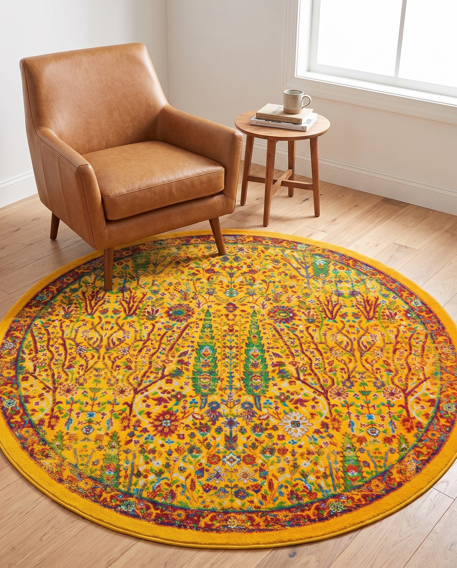 5' 3 x 5' 3 Calypso Round Rug