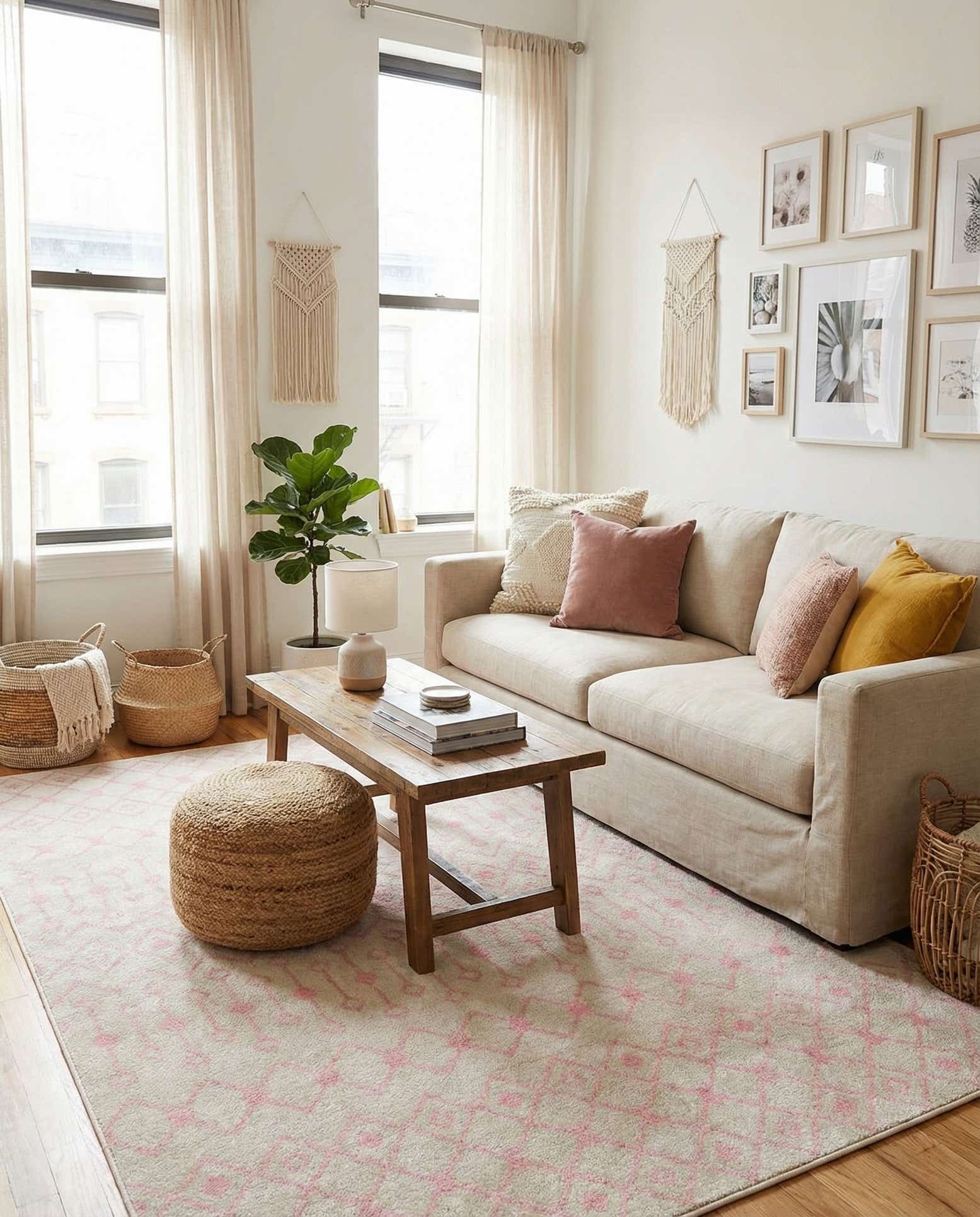 5' 3 x 8' Moroccan Trellis Rug