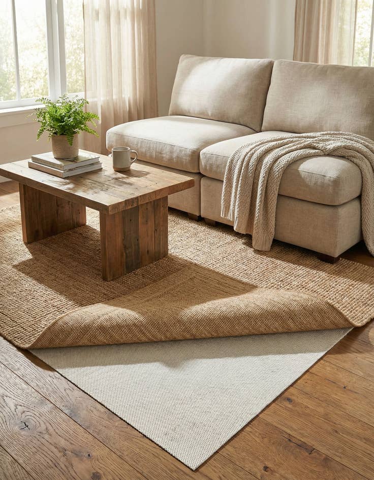 Detail image of 4' x 4' Square Uni-Eco Outdoor Rug Pad