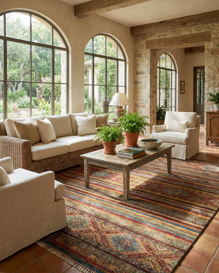 Detail image of 6' 8 x 9' 11 Ariana Rug