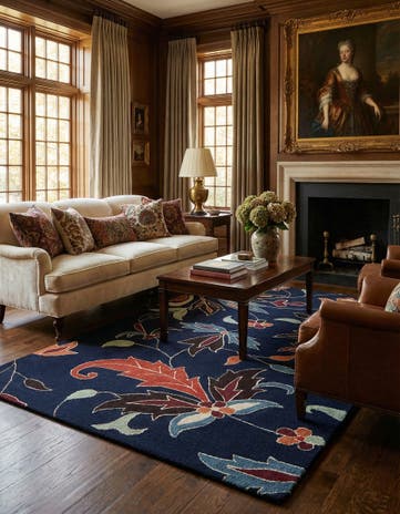5' 1 x 7' 11 Agra Rug