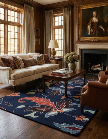 5' 1 x 7' 11 Agra Rug
