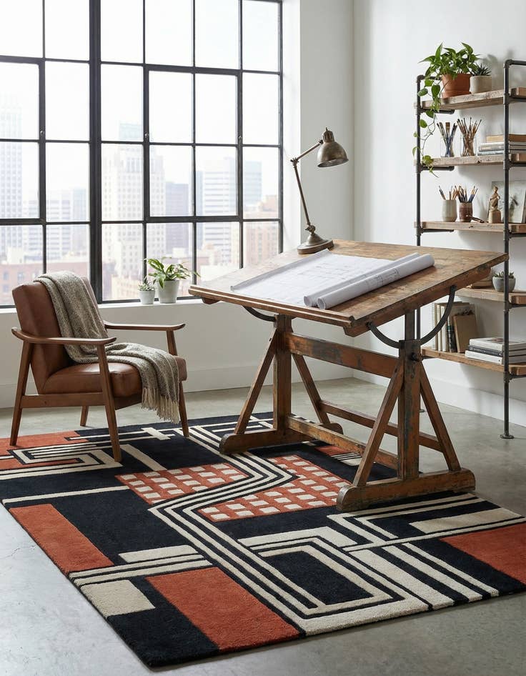 Detail image of 5' x 7' 10 Luna Rug