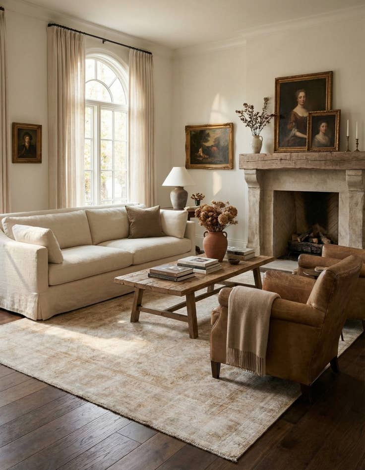 Detail image of 8' x 10' 5 Hand Knotted Ultra Vintage Persian Wool Rug