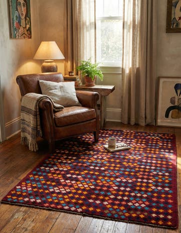 3' 10 x 5' 10 Hand Knotted Balouch Wool Rug