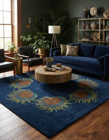 7' 6 x 7' 7 Luna Square Rug