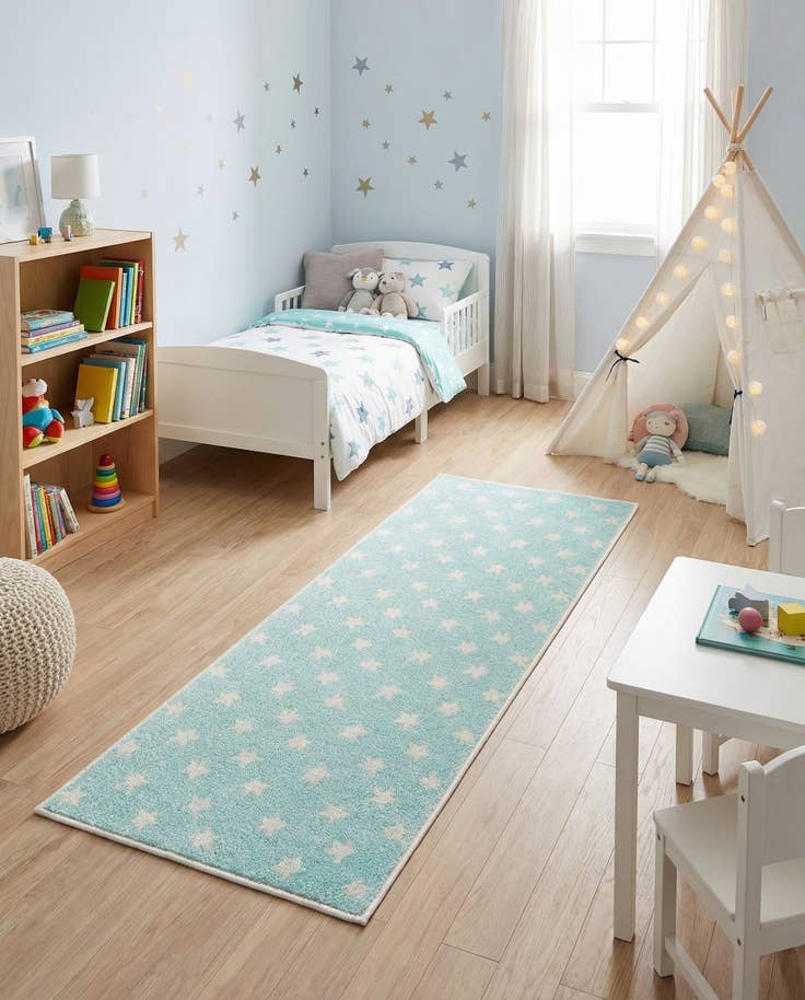 Detail image of 2' 2 x 5' Whimsy Kids Runner Rug